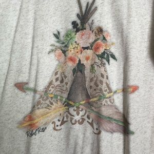 Rebel Rose teepee Tee